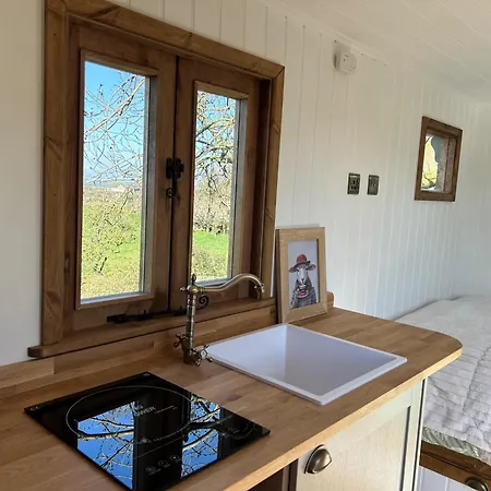 Holiday home Fernlea Luxury Shepherds Hut - Sleeps 2 & Hot Tub